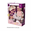 Soft Rubber Vinyl Doll Toys 16 Inch Fashion Realistic Reborn Baby Silicone Dolls for Kids