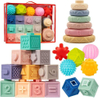 BBJ0000018 3 in 1 Soft Baby Bath Toy Set