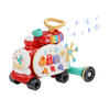 BBH5285877 Multifunction Educational Learning Ride on Train | Plastic Train Baby Walker | Musical Car Toy