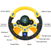 Educational Games Electric 360 Degrees Rotation Simulation Car Driving With Key of Light Music Baby Steering Wheel Toys