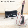 2026 Wholesale Children Toys Electric Guitar Toy Learning Educational Gifts Musical Cartoon Multifunctional Pink Toy Guitar
