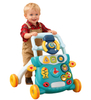 4 in 1 Infant Baby Walker,Children's Multi-functional Plastic Pushing Car with Light Sound,Baby Anti-Rollover Push Walker Toys for Kids