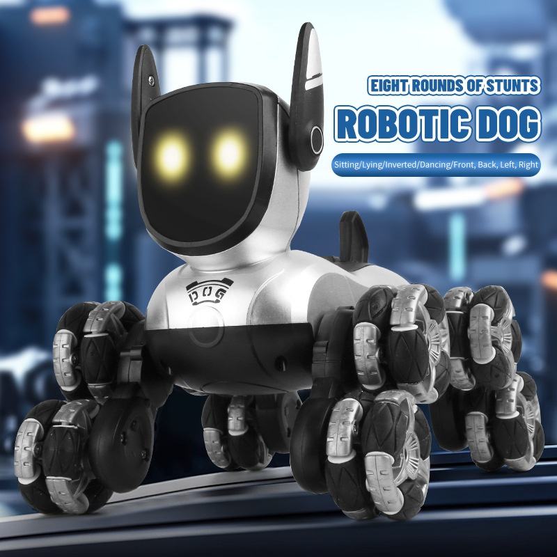 RC Toys Cross-border Mechanical Pet Dog MD574A | Gesture-controlled Remote Control Robot Dog