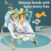 2 in 1 Cute Pattern Electric Music Toys Newborn Vibrating Baby Sleep Recliner Rocking Chair for Baby