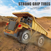 2.4G 4WD Rc Trucks Construction Engineering Vehicles 11CH Engineering Toy Truck Hulna Rc Dump Truck With Light and Music