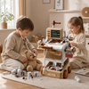 47Pcs Kids Doctor Kit Medical Cart Toy
