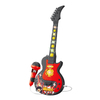 Children's Karaoke Machine Singing Toy, Kids Musical Instrument Plastic Set with Microphone Guitar and Built-in Speaker, Portable Sing-Along Music Player for Preschool Boys Girls Birthday Party Gift