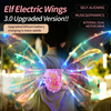 Beautiful Colorful Glowing Electric Butterfly Wings Light-Up Toys for Girls