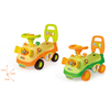 Kids Ride on Car with Music & BB Whistle Steering Wheel | Cartoon Animal Dolphin Design Baby Sliding Walker Toy Car