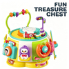 Multifunctional 10 in 1 Activity Center Education Baby Toy with Light Music for Toddlers