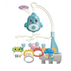 Baby Musical Crib Mobile, Rotating Hanging Bed Bell with Star Projector Lights, Music Box Rattle Toy, Soothing Sleep Crib Mobile for Newborn Infant 0-12 Months