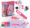 AJZ5283866 Children's Hair Color Dye Playhouse Body Dye Stick Hair Braider Washable Plastic Toys for Girls Pretend Makeup Toy 