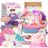  ZAH0000433 DIY Remote Night Light Unicorn Micro Landscape Toys for Kids