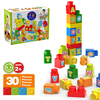 30 Pieces Educational STEM Building Blocks