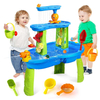 Summer Toys 3-Tier Kids Water Play Table with Rain Shower for Toddlers Boys Girls
