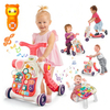 5 In1 Multifunctional Upgraded Push and Pull Toy Activity Table Board Stroller Scooter Baby Walkers 2026